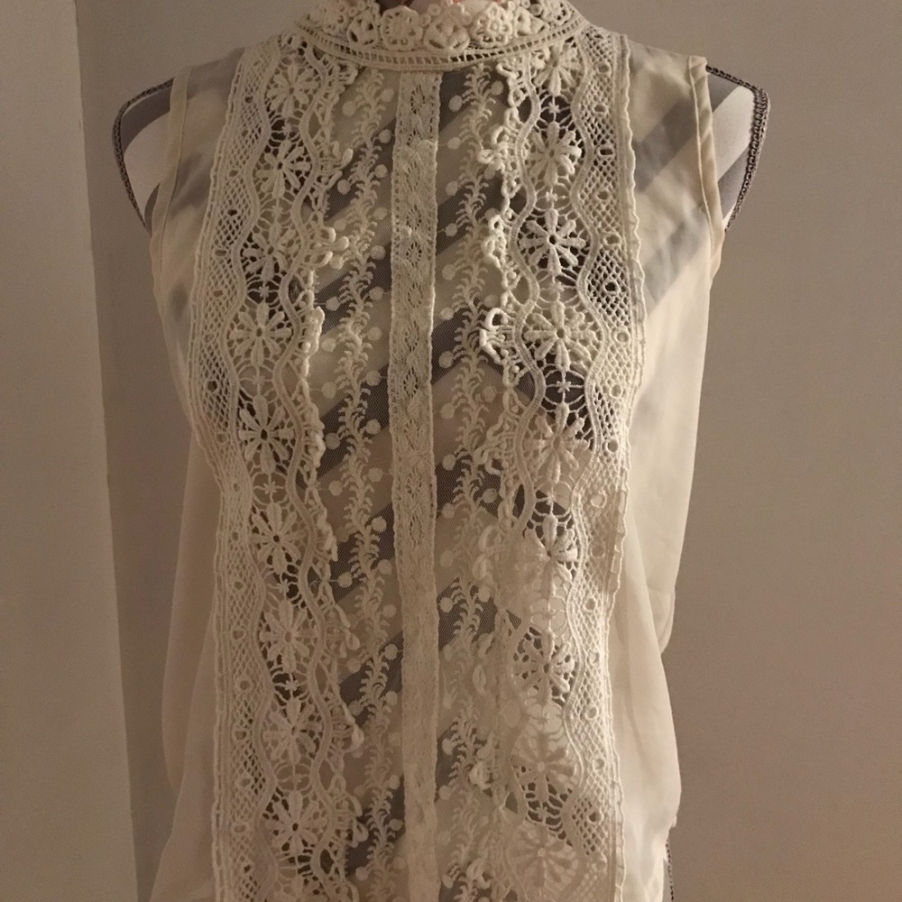 Cream shirt